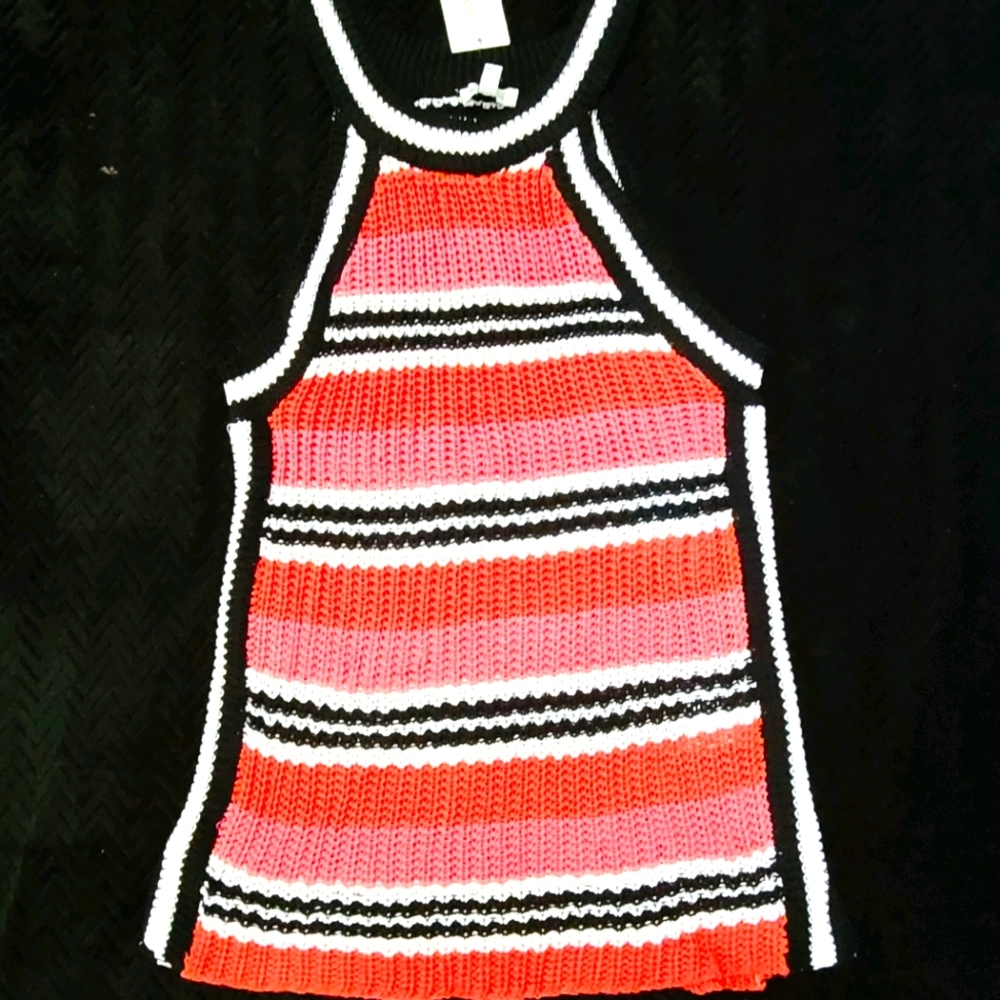 Crochet knit top